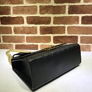 GUCCI | Padlock Medium Signature Black bag - 409486 - 30 x 19 x 10 cm - 3