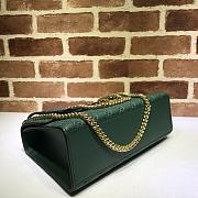 GUCCI | Padlock Medium Signature Green bag - 409486 - 30 x 19 x 10 cm - 2