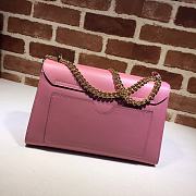 GUCCI | Padlock GG Pink Leather Bag - 409486 - 30 x 19 x 10 cm - 3