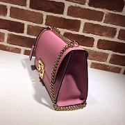 GUCCI | Padlock GG Pink Leather Bag - 409486 - 30 x 19 x 10 cm - 4