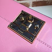 GUCCI | Padlock GG Pink Leather Bag - 409486 - 30 x 19 x 10 cm - 6