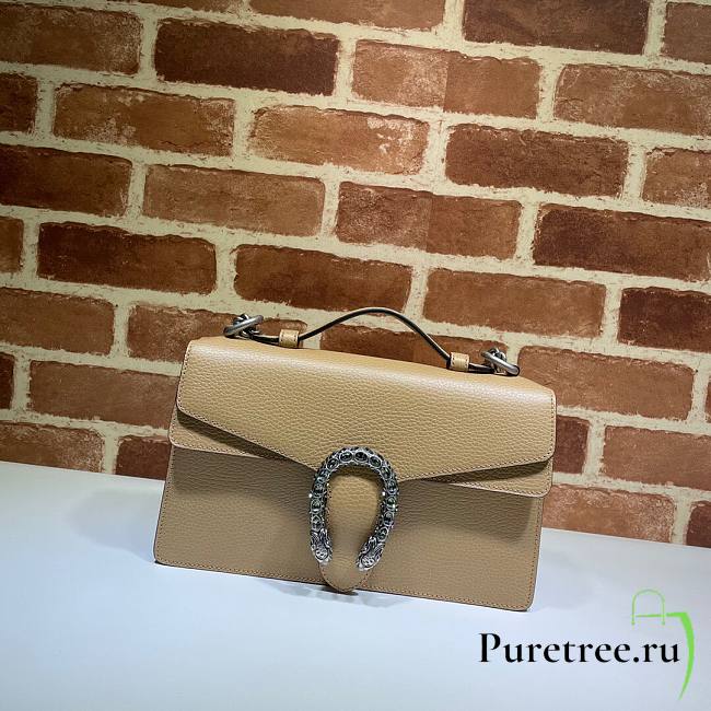 Gucci | Beige Dionysus GG top handle bag - ‎621512 - 28 x 18 x 9 cm - 1