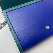 Gucci | Dionysus mini blue chain bag - 401231 - 20 x 13.5 x 3 cm - 6