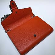 Gucci Dionysus GG Supreme Orange chain wallet - 401231 - 20x13.5x3cm - 2