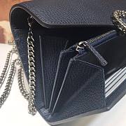 Gucci Dionysus GG Supreme Black chain wallet - 401231 - 20x13.5x3cm - 3