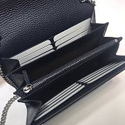 Gucci Dionysus GG Supreme Black chain wallet - 401231 - 20x13.5x3cm - 5