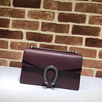 Gucci | Dionysus Small Shoulder Bag Redwine - 400249 - 28 x 18 x 9 cm