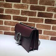 Gucci | Dionysus Small Shoulder Bag Redwine - 400249 - 28 x 18 x 9 cm - 4