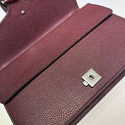 Gucci | Dionysus Small Shoulder Bag Redwine - 400249 - 28 x 18 x 9 cm - 6