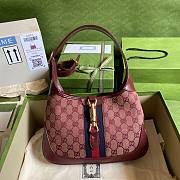 Gucci | Jackie 1961 small Burgundy bag - ‎636706 - 28 x 19 x 4.5cm - 1