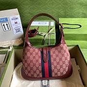 Gucci | Jackie 1961 small Burgundy bag - ‎636706 - 28 x 19 x 4.5cm - 4
