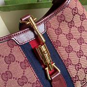Gucci | Jackie 1961 small Burgundy bag - ‎636706 - 28 x 19 x 4.5cm - 5