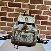 GUCCI | Backpack with Interlocking G - 674147 - 26.5x30x13 cm - 1
