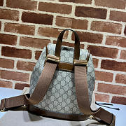 GUCCI | Backpack with Interlocking G - 674147 - 26.5x30x13 cm - 4