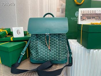 GOYARD | Alpin Backpack Green - 39x15.5x32cm