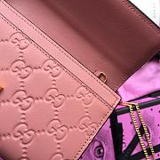 GUCCI | Padlock continental pink wallet - 453506 - 19 x 10 x 3.5 cm - 3