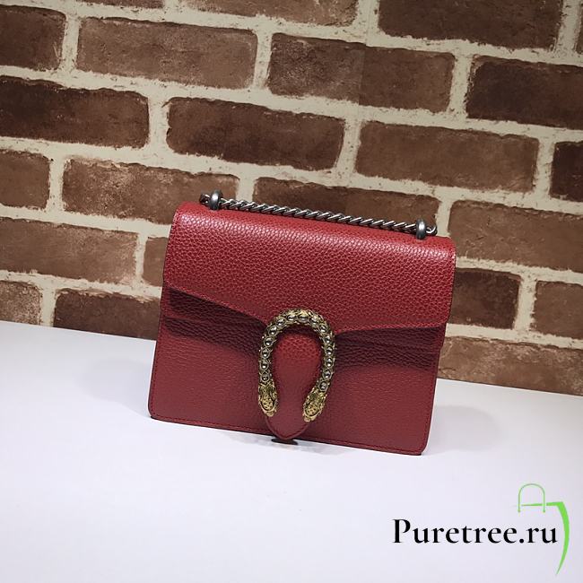 Gucci | Dionysus Red Mini Bag - ‎421970 - 20x15.5x5cm - 1
