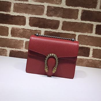 Gucci | Dionysus Red Mini Bag - ‎421970 - 20x15.5x5cm