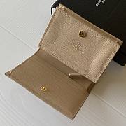 YSL | Monogram Card Case In Grain Beige - 530841 - 11 x 8,5 x 3 cm - 5