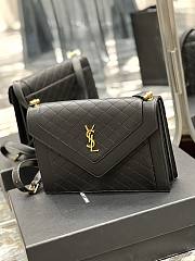 YSL | Gaby Satchel In Black Quilted Lambskin - 668863 - 26×18×5cm - 4