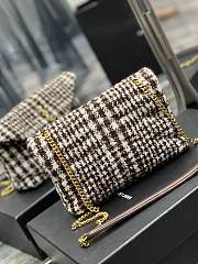 YSL | Loulou Puffer woolen Bag - 620333 - 23×15.5×5.8cm - 3