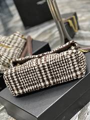 YSL | Loulou Puffer woolen Bag - 577476 - 29×17×11cm  - 4