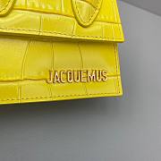 Jacquemus | Le Chiquito Crocodile Yellow Bag - 12x8x5cm - 6