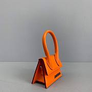 Jacquemus | Le Chiquito Mini Leather Orange Bag - 12x8x5cm - 3