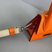 Jacquemus | Le Chiquito Mini Leather Orange Bag - 12x8x5cm - 5