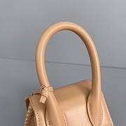Jacquemus | Le Chiquito Raffia & Leather Nude Bag - 12x8x5cm - 4