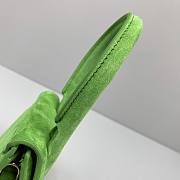 Jacquemus | Green Le Chiquito Mini Suede Bag - 12x8x5cm - 6