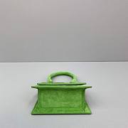 Jacquemus | Green Le Chiquito Mini Suede Bag - 12x8x5cm - 5