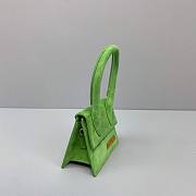 Jacquemus | Green Le Chiquito Mini Suede Bag - 12x8x5cm - 4