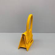 Jacquemus | Yellow Le Chiquito Mini Suede Bag - 12x8x5cm - 2