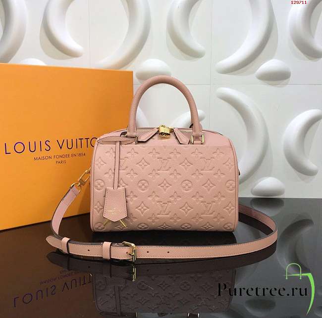 Louis Vuitton | Speedy Bandouliere 25 Rose Poudre - M44069  - 1