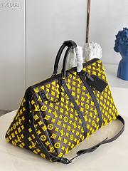 LOUIS VUITTON | Keepall Triangle Bandouliere Yellow - 50cm - 3