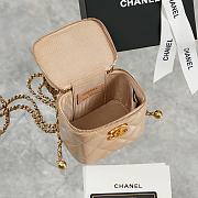 CHANEL | Small Beige Vanity With Chain  - AP2292 - 8.5×11×7cm - 2
