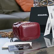 CHANEL | Small Red Vanity With Chain - AP2292 - 8.5×11×7cm - 5