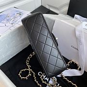 Chanel | Coco Black Charms Bag - AS2326 - 20 x 12 x 6 cm - 2