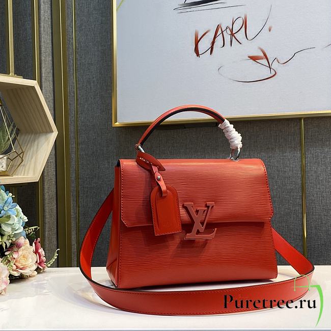 Louis Vuitton | Grenelle PM Epi Red Bag - M53694 - 26 x 20 x 12 cm - 1