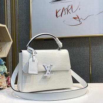 Louis Vuitton | Grenelle PM Epi White Bag - M53694 - 26 x 20 x 12 cm