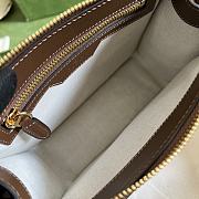 GUCCI | Messenger Bag With Interlocking G Brown - 674164 - 21x16.5x8cm - 2