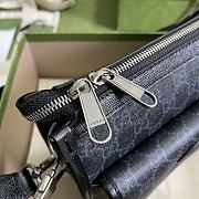 GUCCI | Messenger Bag With Interlocking G Black - 674164 - 21x16.5x8cm - 3