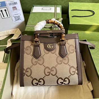 GUCCI | Diana jumbo GG small tote bag - ‎660195 - 27*24*11cm