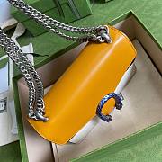 GUCCI | Dionysus Mini Orange And White Bag - 421970 - 20x15.5x5cm - 2