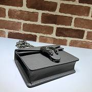 GUCCI | Dionysus Grey Leather Mini Bag - ‎421970 - 20x15.5x5cm - 2