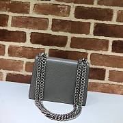 GUCCI | Dionysus Grey Leather Mini Bag - ‎421970 - 20x15.5x5cm - 5