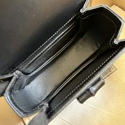 GUCCI | Mini Black top handle bag with Bambo - 686864 - 17 x 12 x 7.5cm - 3