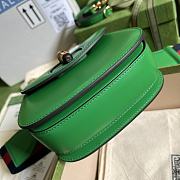 GUCCI | Mini Green top handle bag with Bambo - 686864 - 17 x 12 x 7.5cm - 6