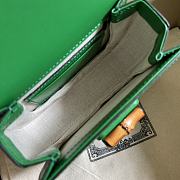 GUCCI | Mini Green top handle bag with Bambo - 686864 - 17 x 12 x 7.5cm - 2